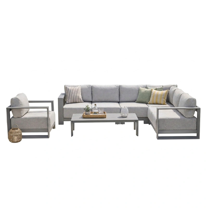 Garden Impressions Levanto Hoek Loungeset - Taupe - afbeelding 1