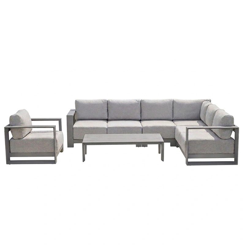 Garden Impressions Levanto Hoek Loungeset - Taupe - afbeelding 2