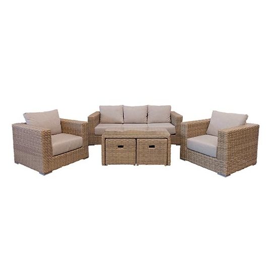 Your Own Living Houston Sofa Loungeset - Bamboo