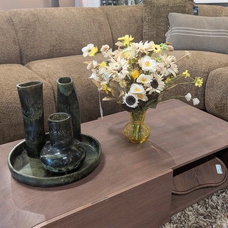 Kunstbloemen Boeket Voorjaar - Geel - afbeelding 2