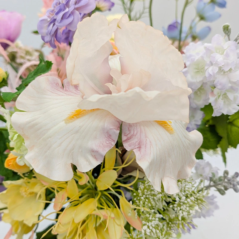 Kunstbloemen Boeket Pastel Groot - 72 cm - afbeelding 3