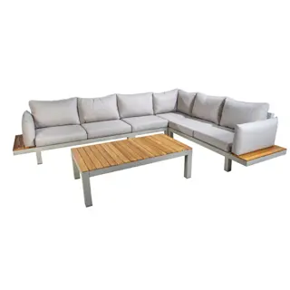 Yoi Midori Hoek Loungeset - Beige | Tuincentrum De Boet