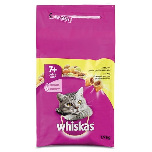 Whiskas Droog Senior Kip 1,9 kg