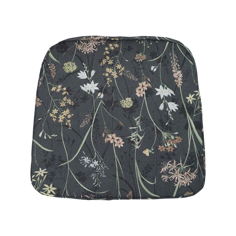 Madison Wicker Zitkussen - Donna Grey Canvas Eco - afbeelding 1