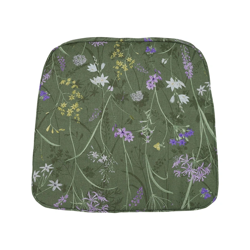 Madison Wicker Zitkussen - Donna Green Canvas Eco - afbeelding 1