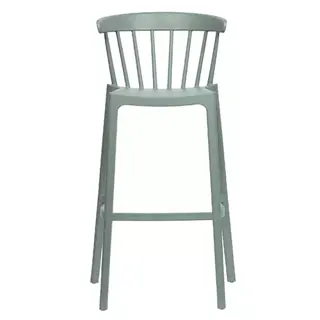 Woood Bliss Barstoel Kunststof Jadegroen