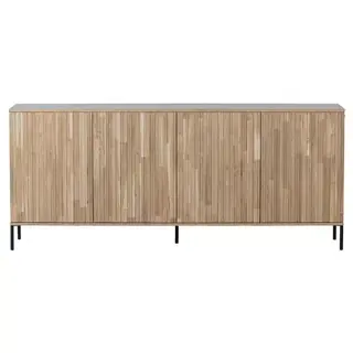 Woood Exclusive New Gravure Dressoir Eiken Natural - 200x85x44 cm - afbeelding 1