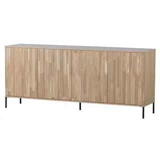 Woood Exclusive New Gravure Dressoir Eiken Natural - 200x85x44 cm - afbeelding 4