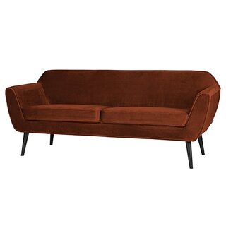 Woood Rocco Sofa 187 Cm Fluweel Roest - afbeelding 2