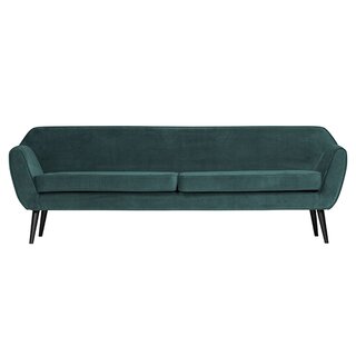 Woood Rocco Xl Sofa 230 Cm Fluweel Teal - afbeelding 1