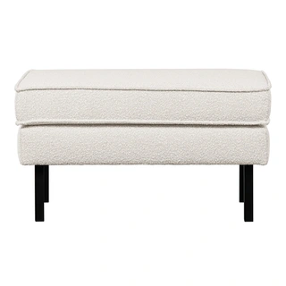 Woood Rodeo Hocker Op Poten BouclÉ Naturel - afbeelding 1