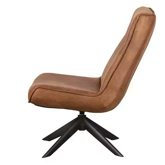 Woood Skyler Draaifauteuil - Cognac - afbeelding 5