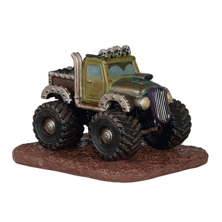 Lemax Wretched Wreck Monster Truck