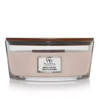WoodWick Vanilla & Sea Salt Ellips Candle