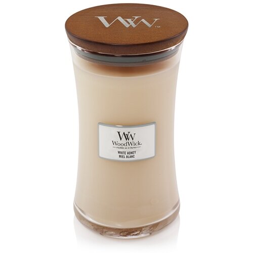 WoodWick White Honey Large Candle