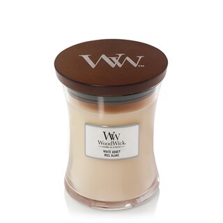 WoodWick White Honey Medium Candle