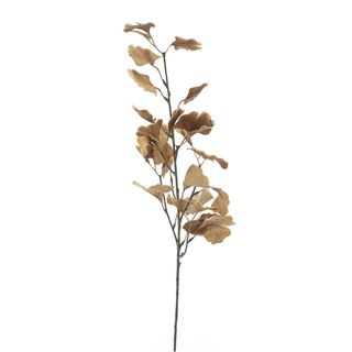 Kunsttak X'mas Gingko Leaf John Bruin - 79 cm