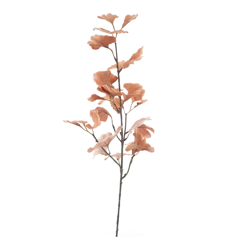 Kunsttak X'mas Gingko Leaf John Peach - 79 cm