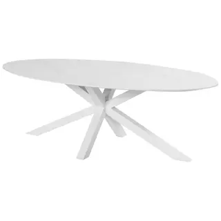 Hartman Xander Tuintafel Ovaal - Wit | Tuincentrum De Boet