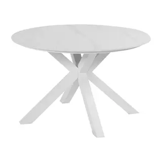 Hartman Xander Tuintafel Rond - Wit | Tuincentrum De Boet