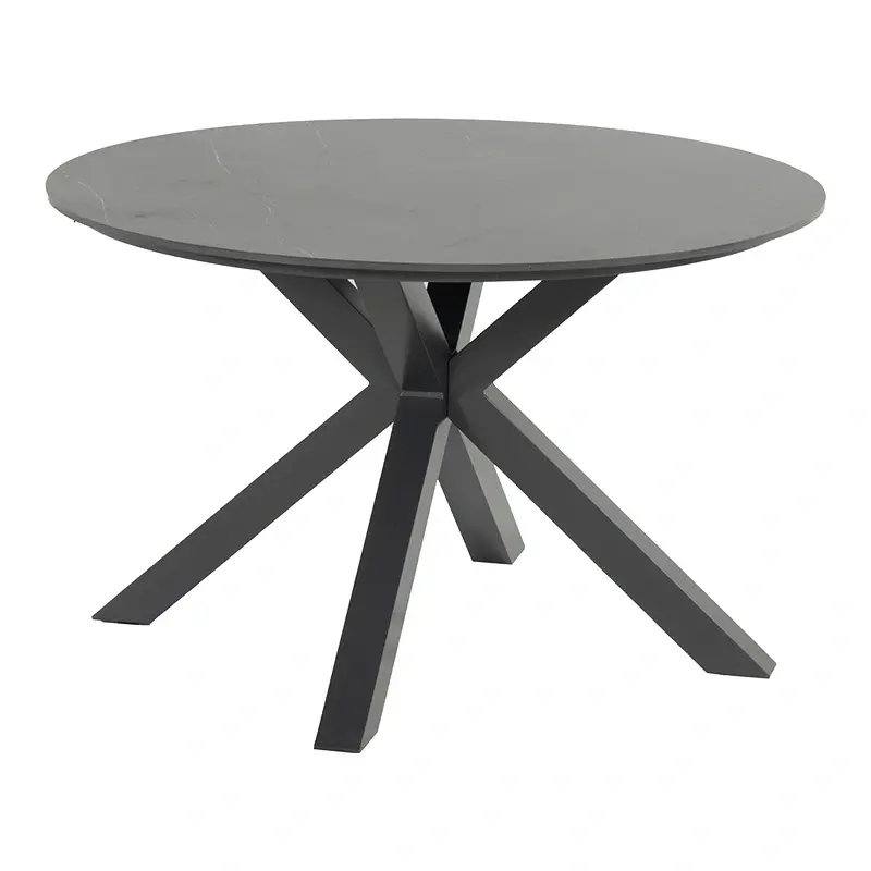 Hartman Xander Tuintafel Rond - Antraciet - afbeelding 1