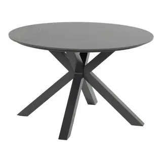 Hartman Xander Tuintafel Rond - Antraciet - afbeelding 1