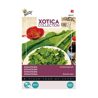 Buzzy® Xotica Komatsuna, Mustard Spinach - afbeelding 1