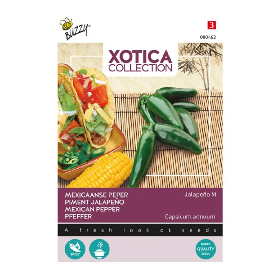 Buzzy® Xotica Peper Jalapeno - afbeelding 1