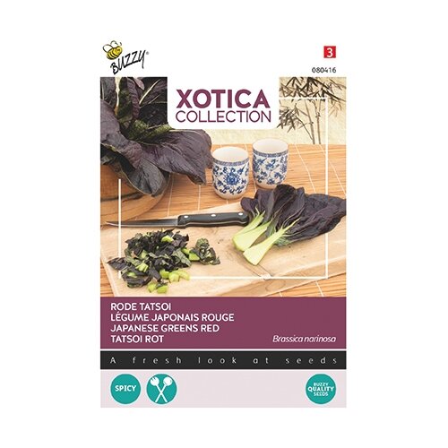 Buzzy® Xotica Rode Tatsoi - afbeelding 1