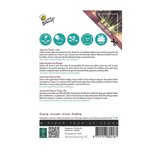 Buzzy® Xotica Rode Tatsoi - afbeelding 2