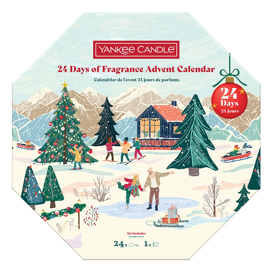 Yankee Candle Adventskalender Apres Ski Collection 2025 - Wreath