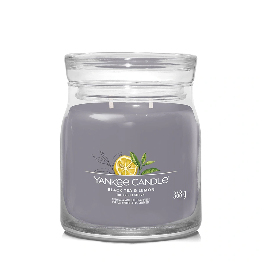 Yankee Candle Black Tea & Lemon - Medium