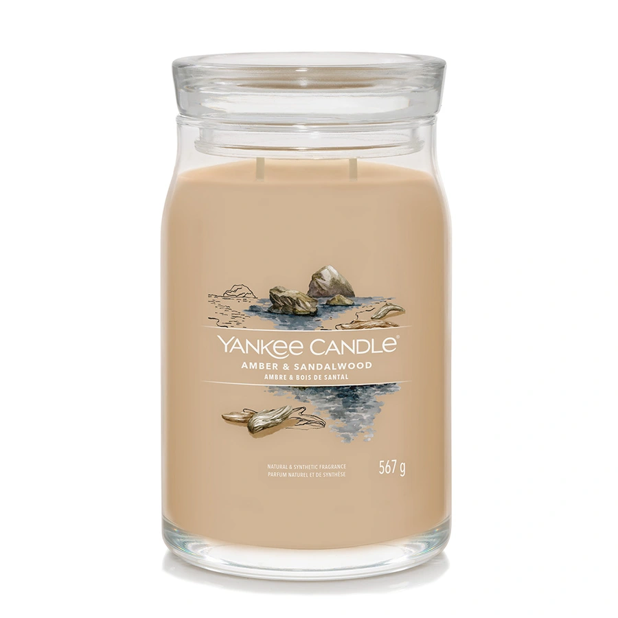 Yankee Candle Amber & Sandalwood - Large