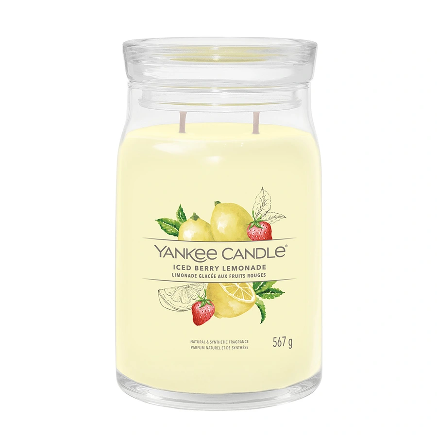 Yankee Candle Iced Berry Lemonade - Large