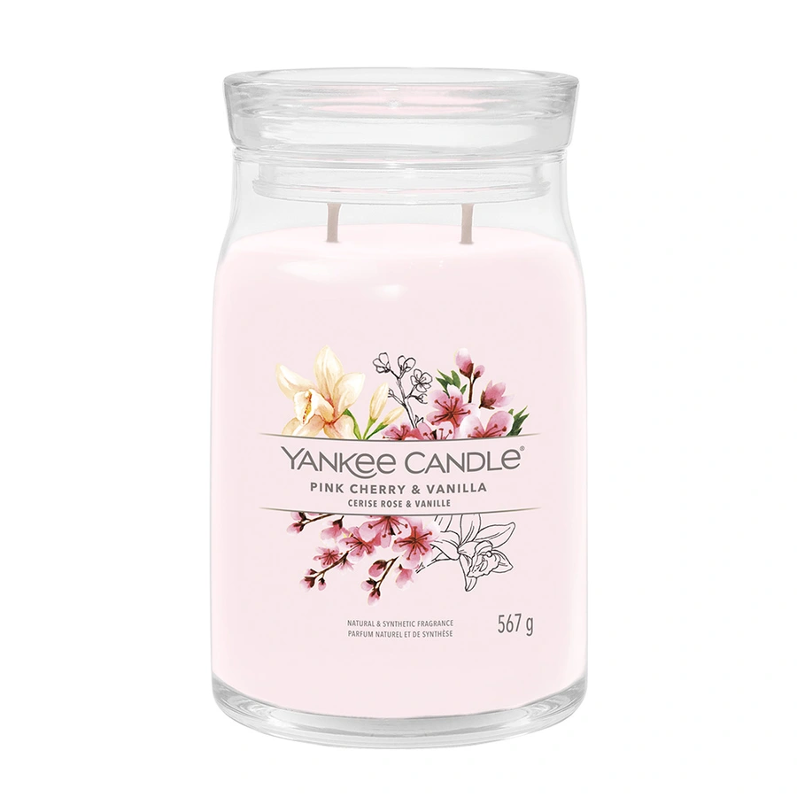 Yankee Candle Pink Cherry & Vanilla - Large