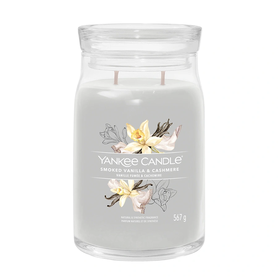 Yankee Candle Smoked Vanilla & Cashmere  - Large