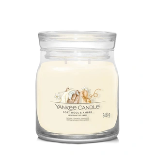 Yankee Candle Soft Wool & Amber - Medium