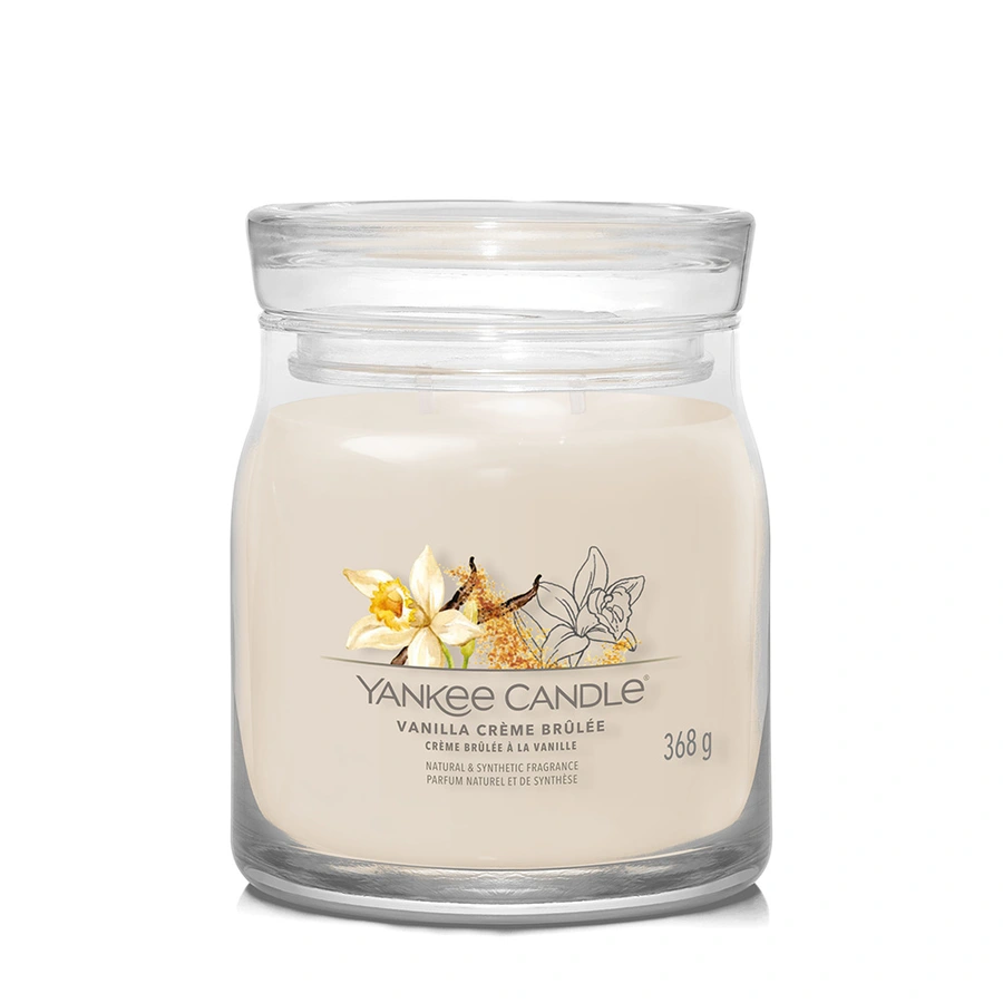 Yankee Candle Vanilla Creme Brulee - Medium