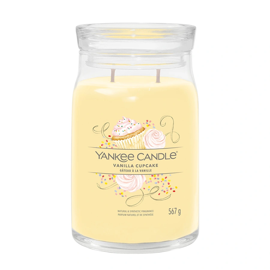 Yankee Candle Vanilla Cupcake  - Large