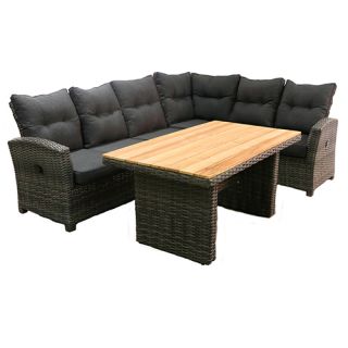 Your Own Living Cortila Lounge- diningset - Grijs