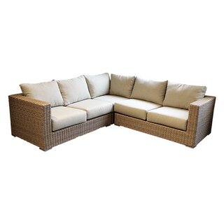 Your Own Living Houston Hoek loungebank - Bamboo - afbeelding 1