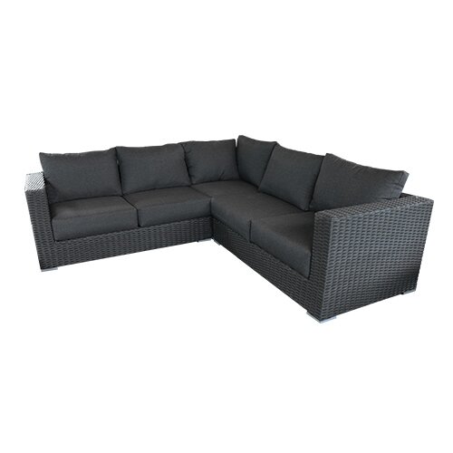 Your Own Living Houston Hoek loungebank - Charcoal