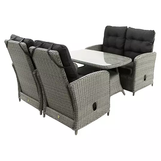Your Own Living Moldes loungeset - Blended Grey - afbeelding 1