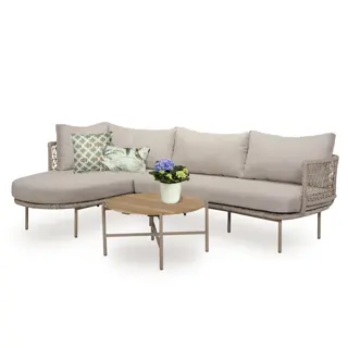 Your Own Living Stylos Loungeset - Sahara Dust Pearl