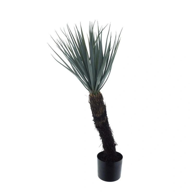 Kunstplant Yucca Rostrata Cuba in Pot Groen - 90 cm