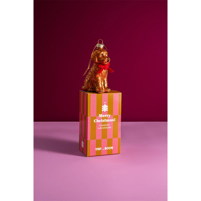 Yup Kerstornament Labradoodle - afbeelding 2
