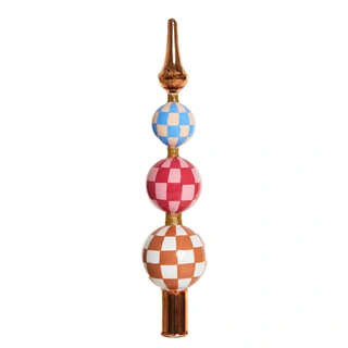 Yup Kerstornament Piek Ruitjes