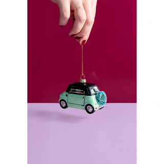 Yup Kerstornament Stadsauto Mintgroen