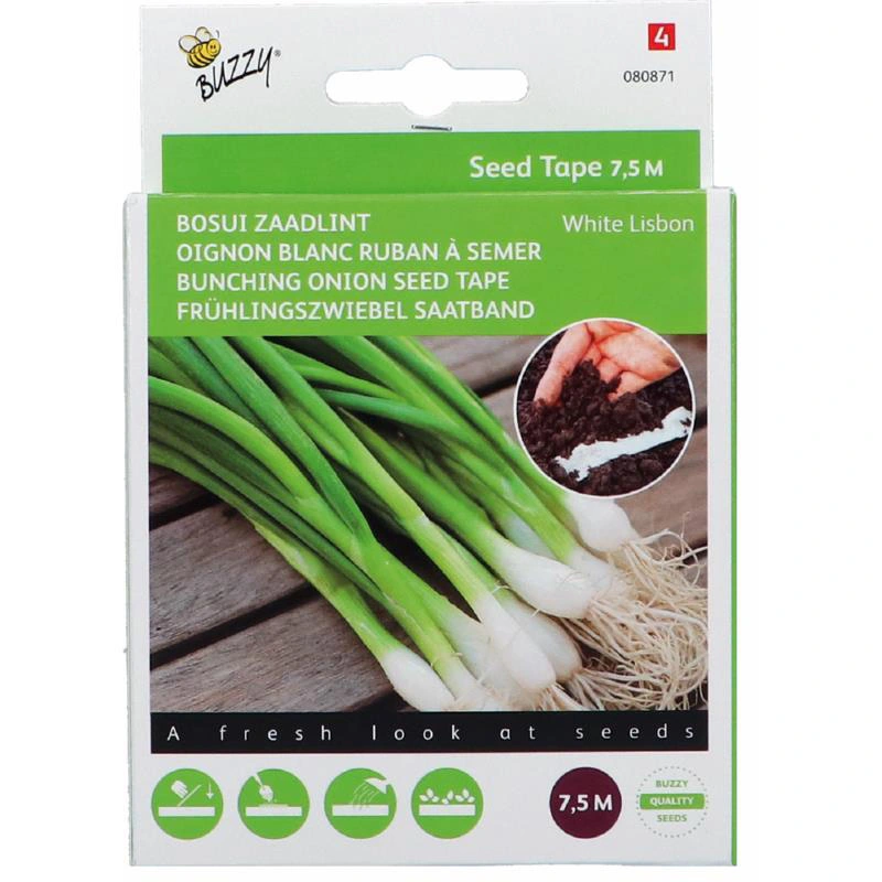 Buzzy® Zaadband Bosui White Lisbon - afbeelding 1