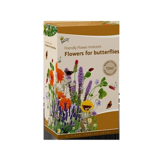 Buzzy® Strooidoosje Friendly Flowers Vlinders Laag 15m² - afbeelding 1